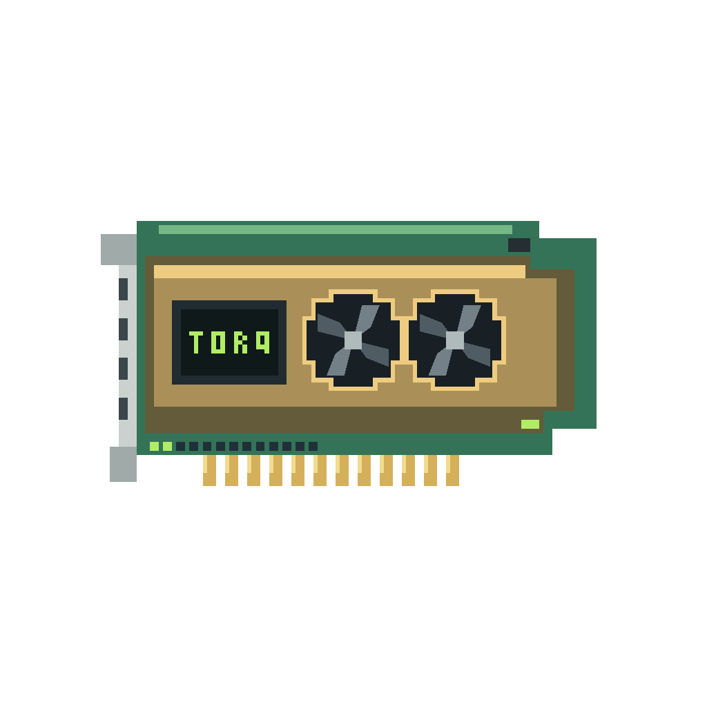 TORQ pixel graphics card